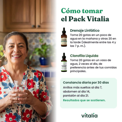 Cómo tomar el Pack Reset Vitalia