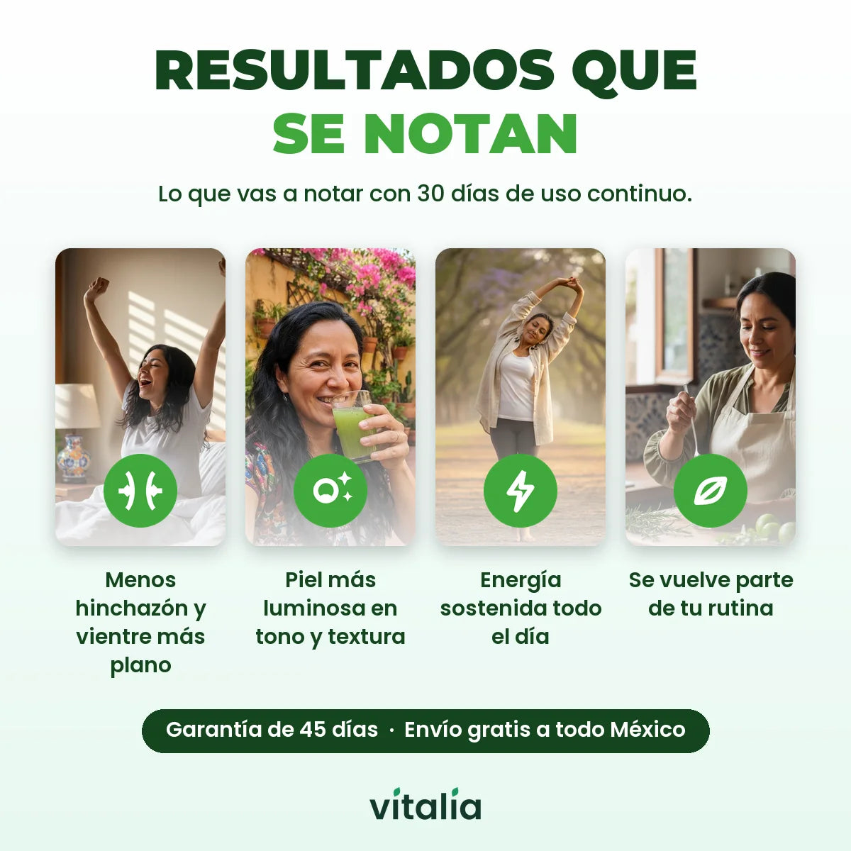 Resultados clorofila líquida Vitalia