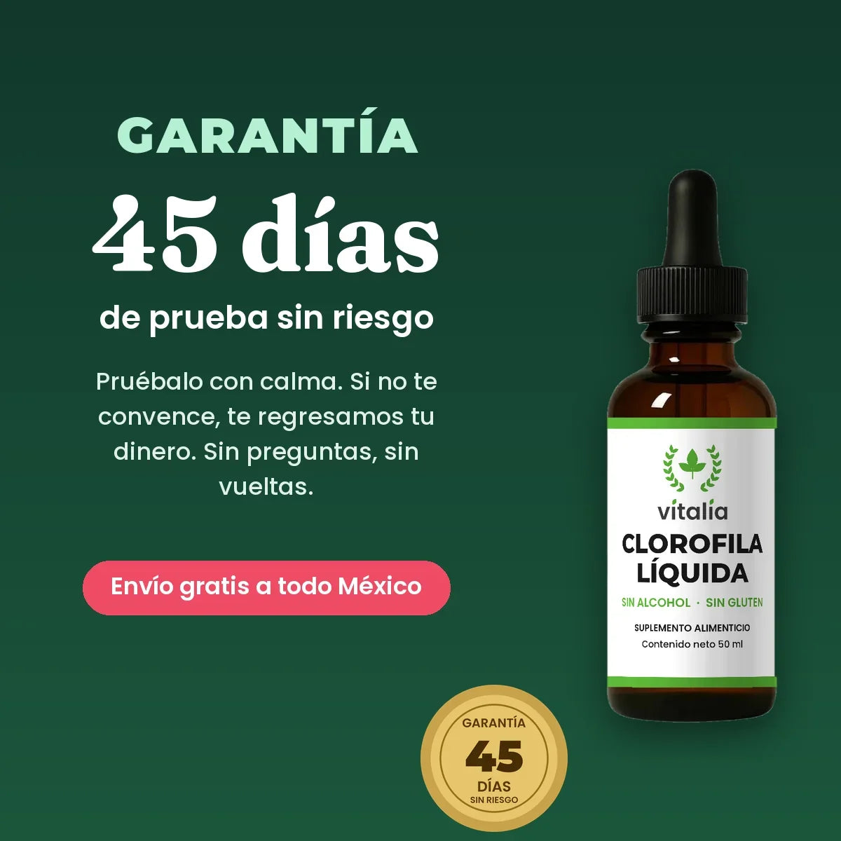 Clorofila líquida Vitalia