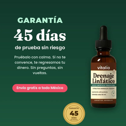 Gotas de drenaje linfático Vitalia