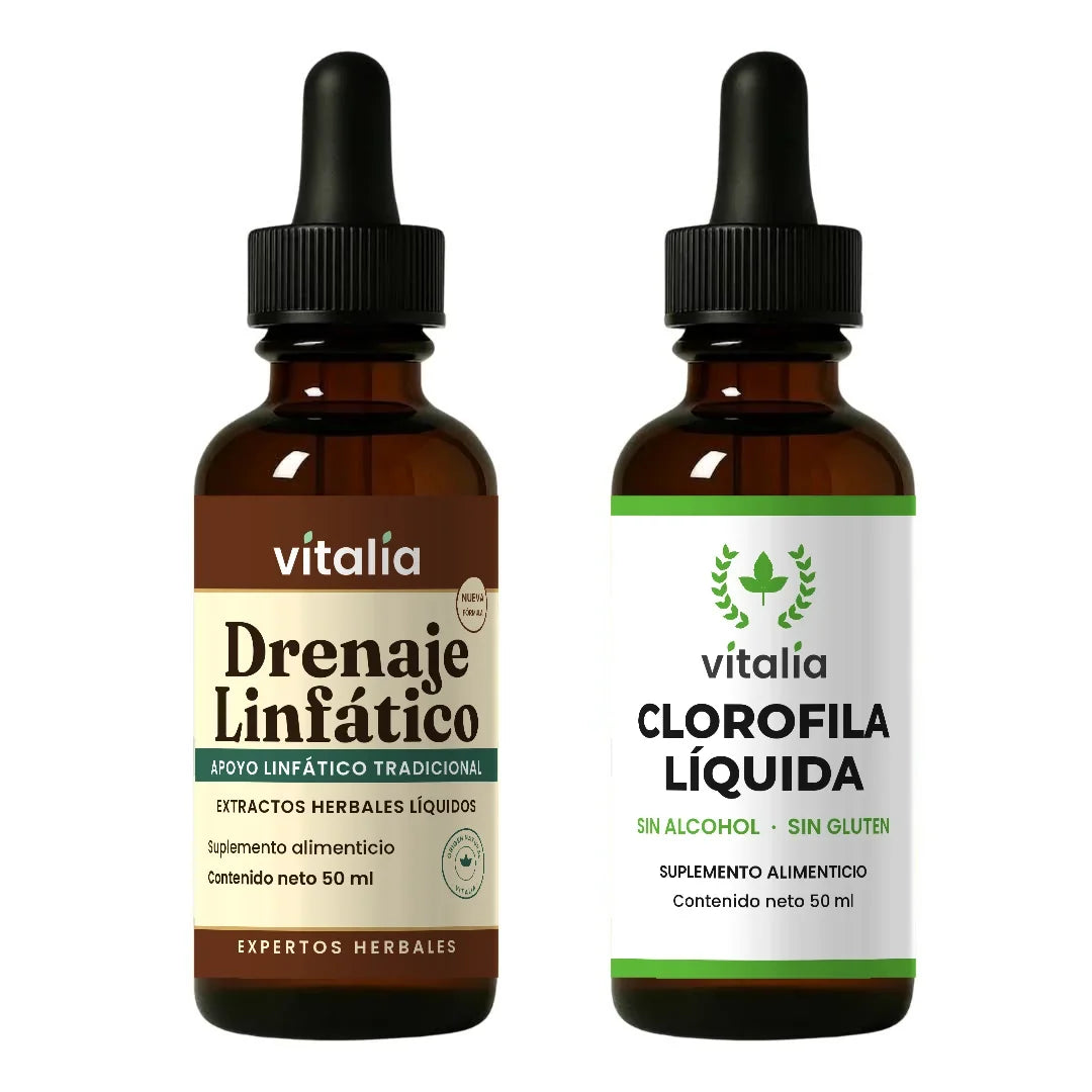 Pack Reset Vitalia drenaje y clorofila